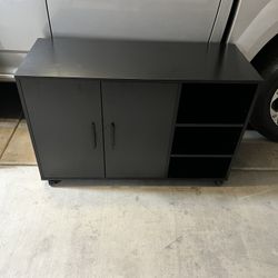 Printer Or Tv Stand With Wheels