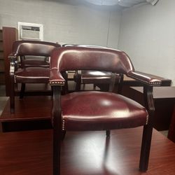 OFFICE/HOME CHAIRS WAITING AREAS LEATHER CHAIRS 