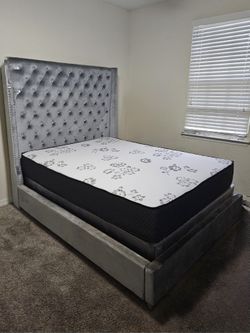 NEW QUEEN MATTRESS WITH BOX SPRING 🔝 ALL SIZES IN STOCK