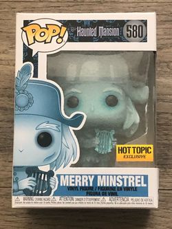 Disney Funko POP Haunted Mansion Ghost Hot Topic Merry Minstrel 580