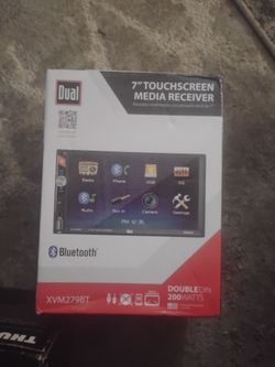 Dual XVM279BT 7" Touchscreen Car Media Receiver