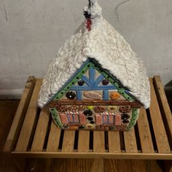 Gingerbread House Cookie Jar