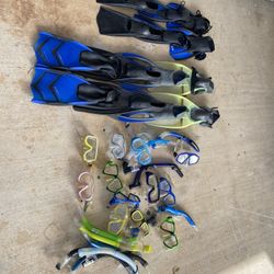 Hanauma bay special: Mask Snorkel Fins Various Sizes And Brands