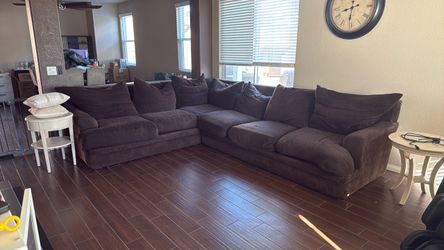 Brown couch