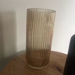 Ribbed Vase