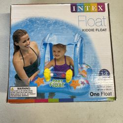 Intex Kiddie Float 32in x 26in (ages 1-2 years)  Brand new in the box   Location new port Richey 