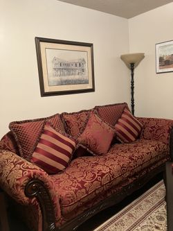 Antique Sofa , Love Seat, Chaise, Side Chair Set $2000