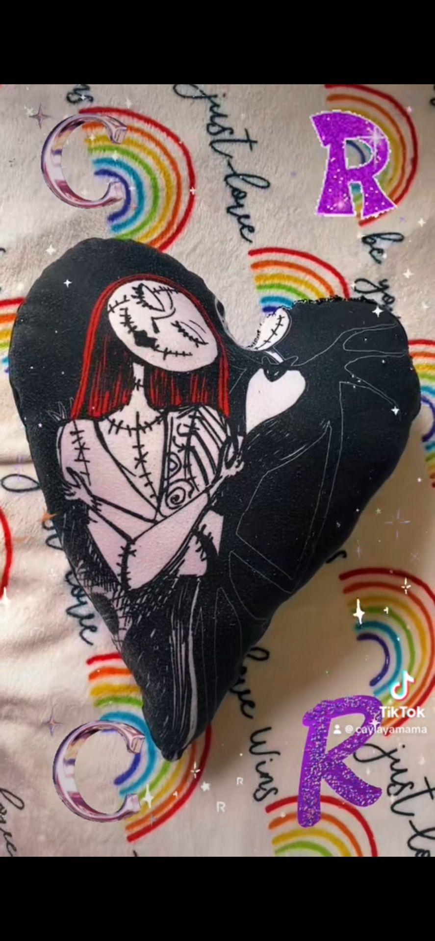 The Nightmare Before Christmas Pillow