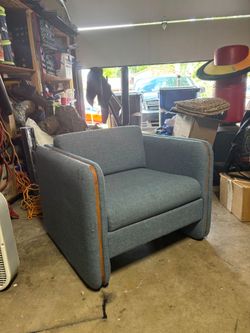 Single vintage sofa chair