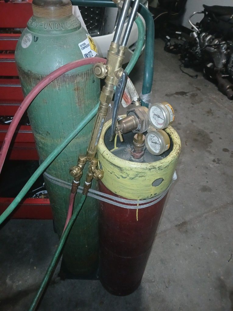 Torch cutter.