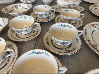 Old English Johnson Brothers China Large 49-Piece Set Eastbourne Line Made in England - see description
