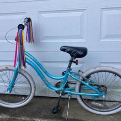 Kid’s bicycle — 20” Trek Mystic.