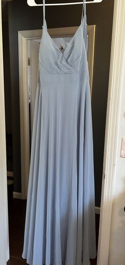 Azazie Blue Dress NEW