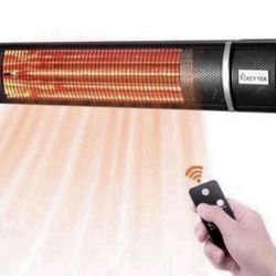 Wall-Mounted Patio Heater Electric Infrared Heater Indoor/Outdoor Heater Electric For Garage