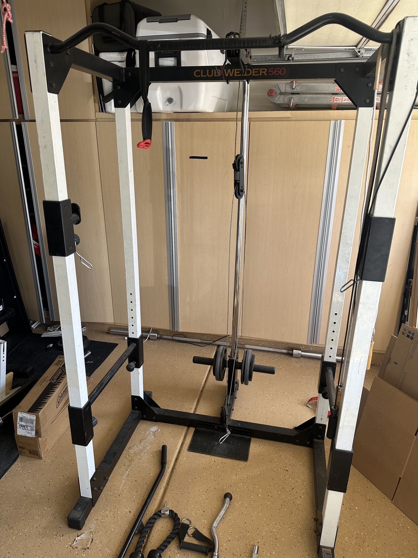 Squat rack - Club Weider 560