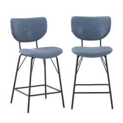 Owen Slate Uph Stool (Set of 2)