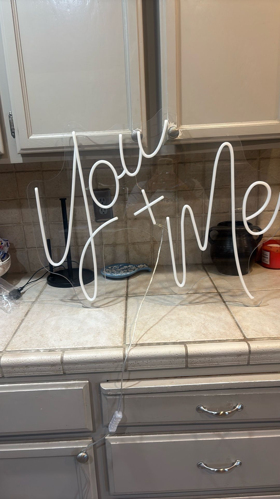 Neon sign