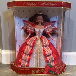 Barbie: 1997 Happy Holidays Special Edition Barbie, Brand New Never Been Opened
