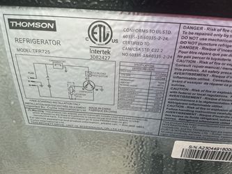 Thomson Refrigerator Model TFR725