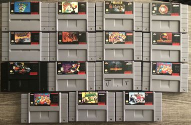 Super Nintendo Games (SNES) See list for prices