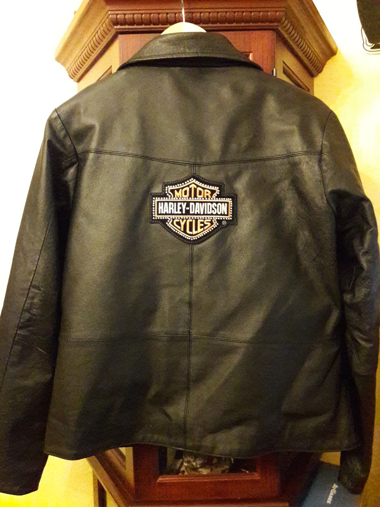 Wilda Harley Davidson woman's leather jacket