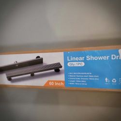 New Linear Shower Drain. Reduced Price