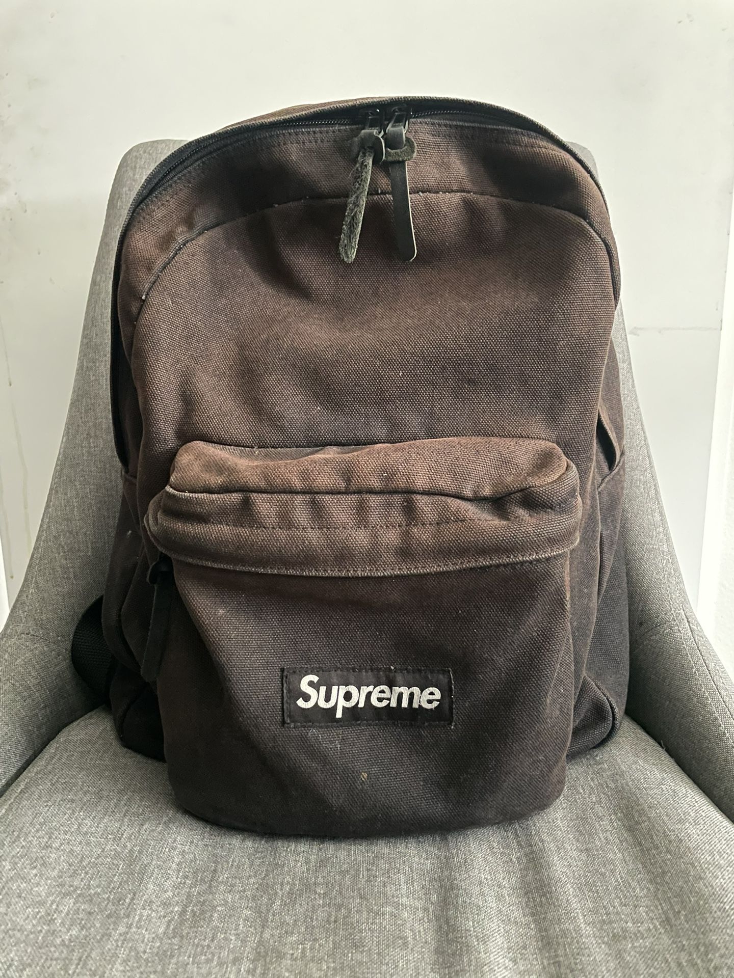 Supreme Canvas Backpack (Black) FW20 (Week 5)
