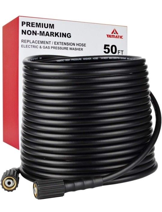 YAMATIC PRESSURE WASHER HOSE 50FT