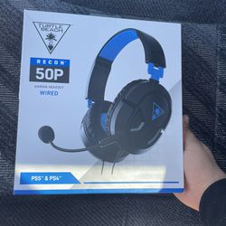 Gaming Headset Wired With Mic For Ps5