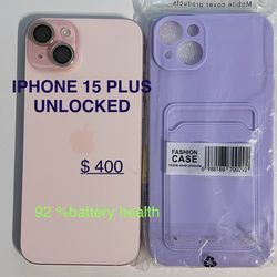 IPHONE 15 PLUS,  128 GB, UNLOCKED