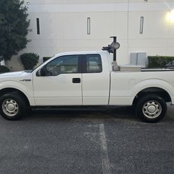 2013 ford F-150 ext cab 3.7 v6 flex fuel 255k milles still runs great  just smog cold ac clean title one owner reg current located in pomona 9o9236I97