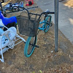 Bicicleta Color Azul 