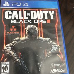Call of Duty: Black Ops III 3 - Playstation 4 