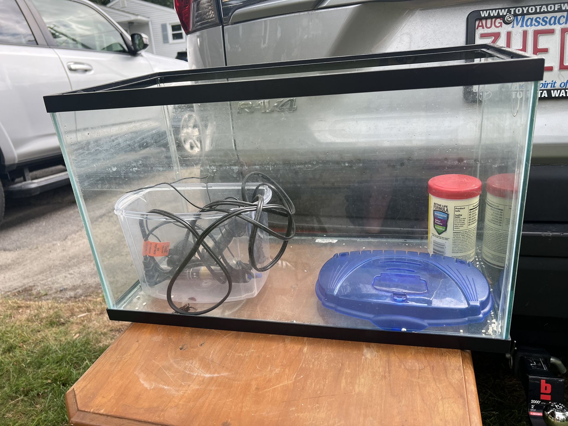Fish Tank + Supplies
