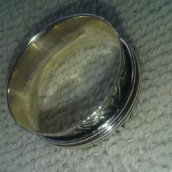 Spinner Ring Sterling silver. Big ...
