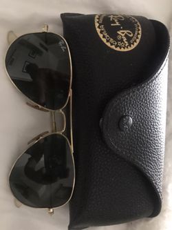 Authentic Ray Ban Aviator Sunglasses