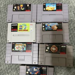 SNES 7 Game Lot