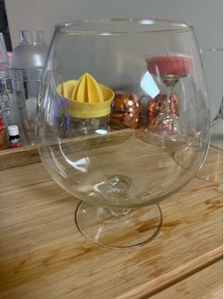 96 oz glass Brandy Snifter