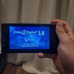 ClearClick Video to Digital Converter 3.0 (Third Generation) - Record Video & Audio from VCR's, VHS, AV, RCA, Hi8, Camcorder, DVD, Turntables, Cassett