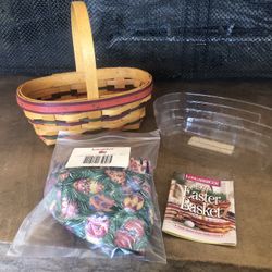 Longaberger Retired 1997 Easter Basket Combo 