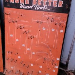Vintage Tool Display Signs