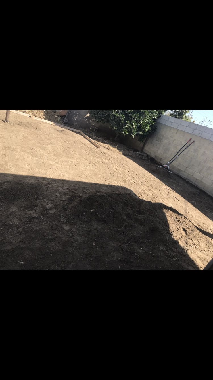 Free dirt we deliver truck load