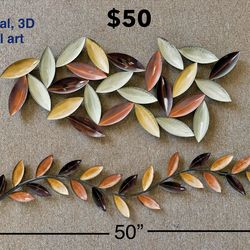 Metal wall art