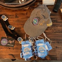 I Have 2 Old Pass Books From 2007, Dream Passes And Vintage Who Wanted To Be A Millionaire Hat And Lanyard With Three Pins, 