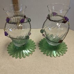 Necklace Flower Vase Set