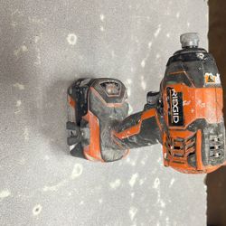 Ridgid R06034 Impact Driver W Battery ONLY