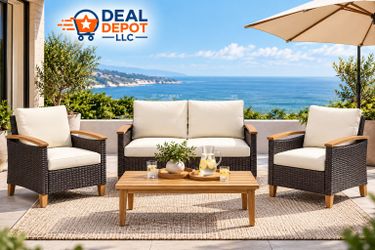 4-Piece Outdoor Patio Furniture Set-New