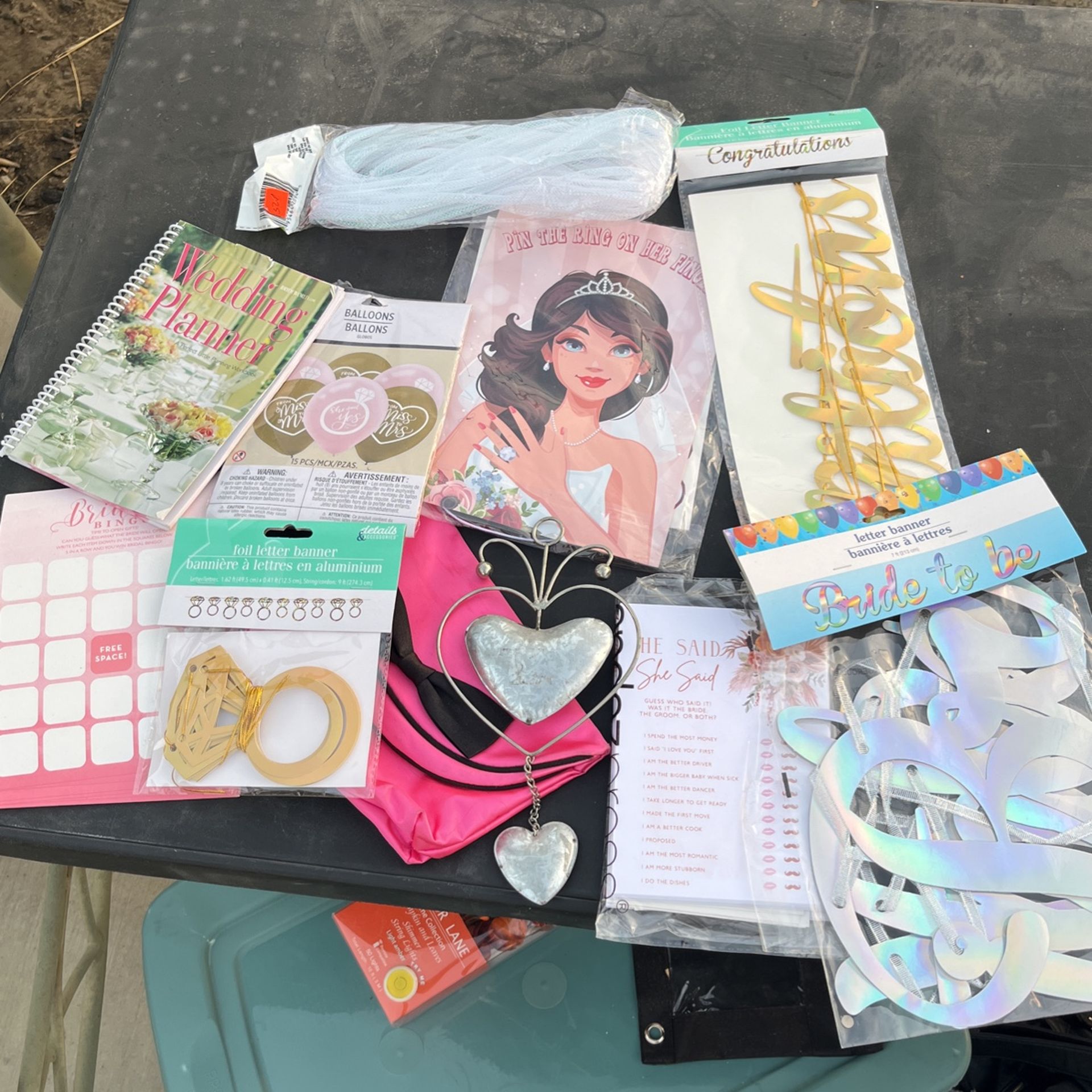 Wedding Decor, Games And Wedding Planning All For $3 Located In Banning
