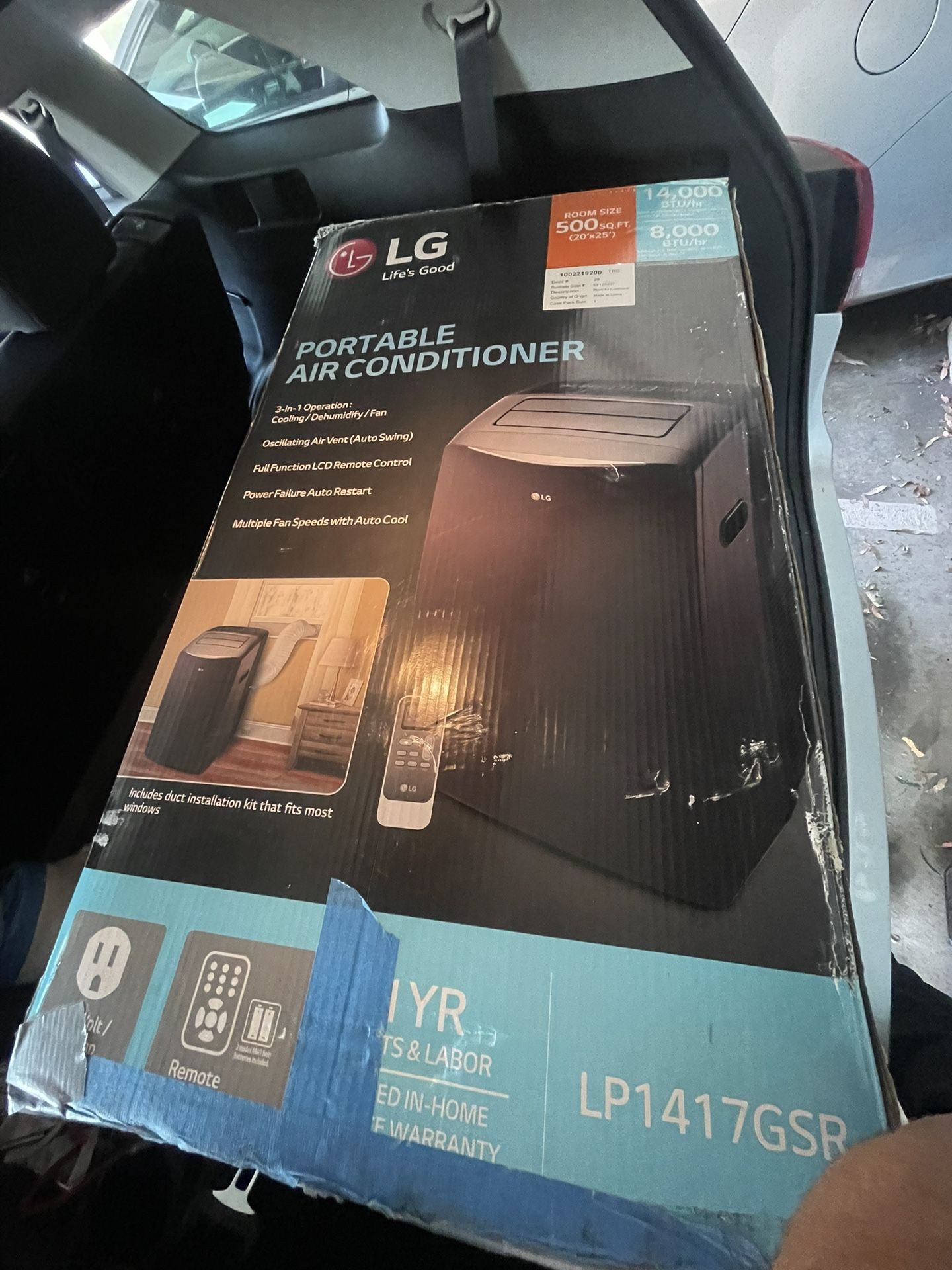LG Portable Air Conditioner