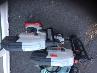Ports cable nail guns 1 frame 1 trim 20 volt
